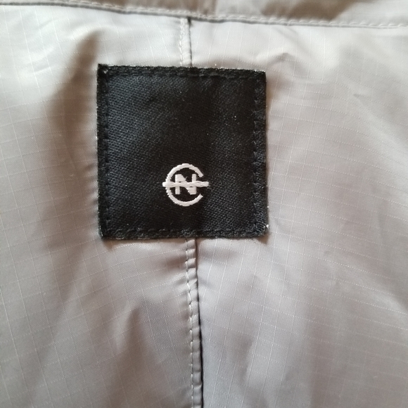 NAUTICA COMPETITION REVERSIBLE YELLOW GRAY BLACK WINTER SNOW DOWN JACKET LARGE - Picture 2 of 12